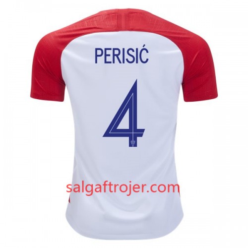 Kroatien Fodboldtrøjer Perisic 4 Hjemmebanesæt VM 2018 Kroatien Fodboldtrøjer Perisic 4 Hjemmebanesæt VM 2018